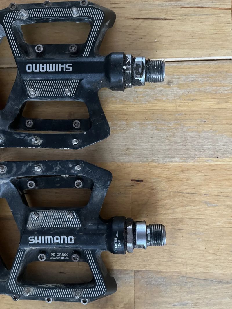 Platformové pedály Shimano PD-GR500, černé