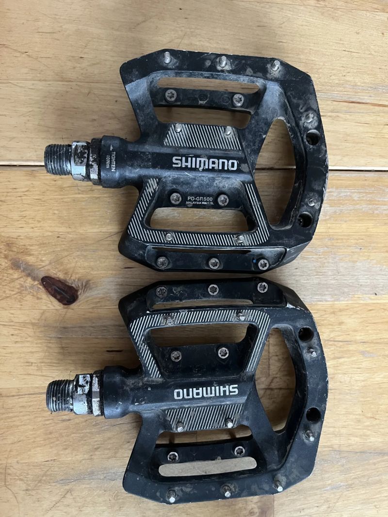 Platformové pedály Shimano PD-GR500, černé
