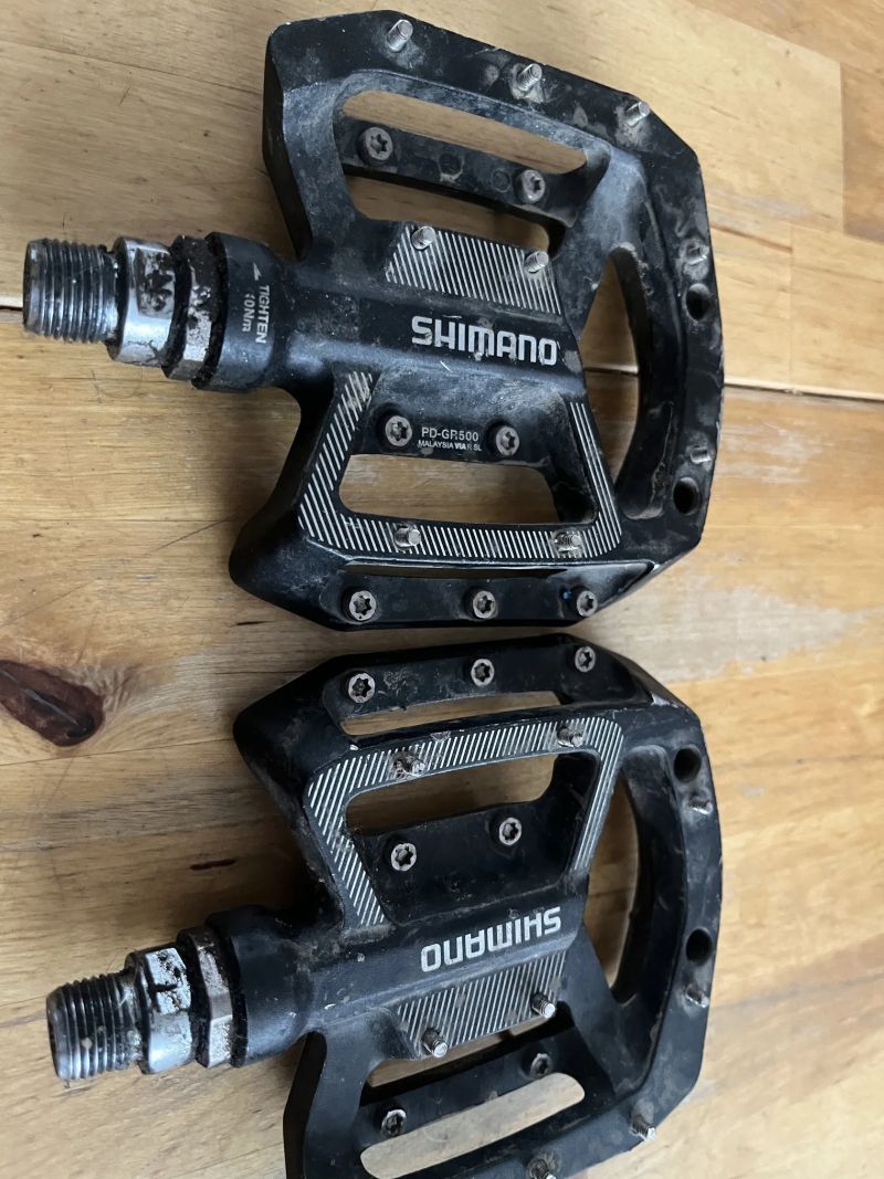 Platformové pedály Shimano PD-GR500, černé