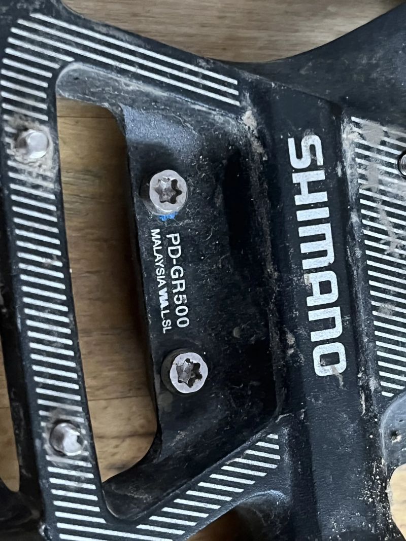 Platformové pedály Shimano PD-GR500, černé