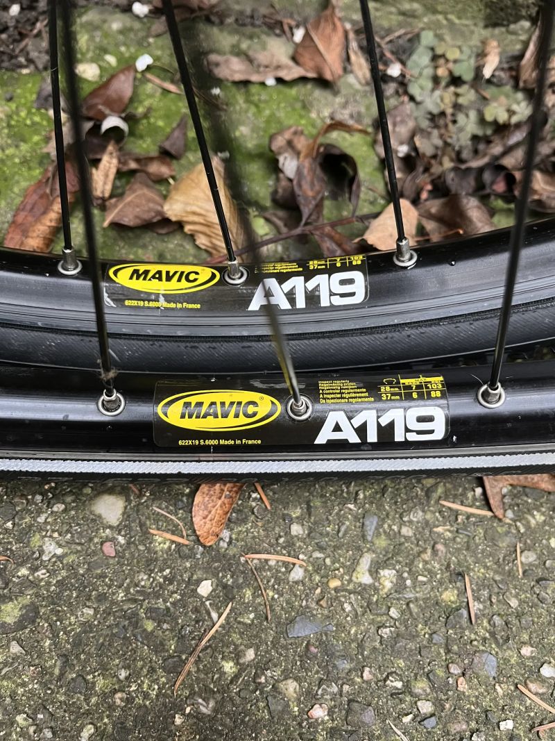 Vyplety Mavic A119 / LX M580 28”