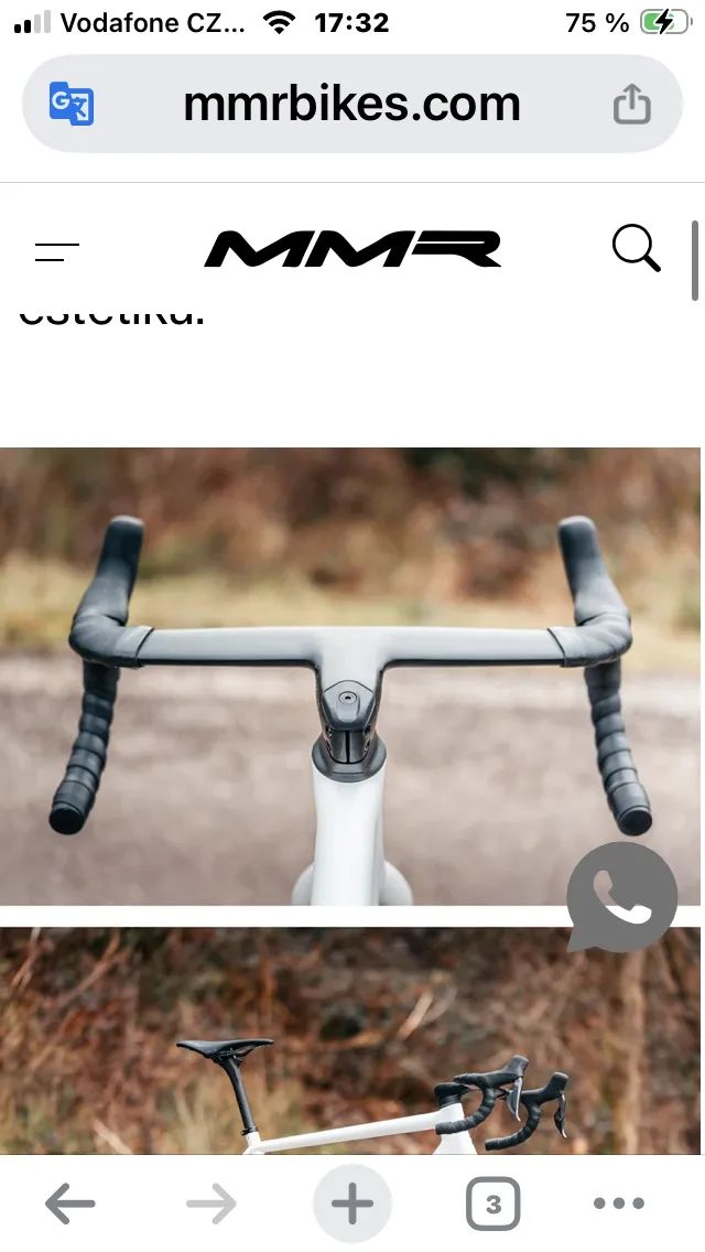 AERO ŘIDÍTKA NA SILNIČNÍ NEBO GRAVEL KOLO Control Tech