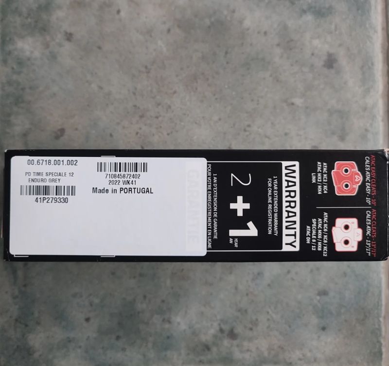 Pedály TIME Speciale 12