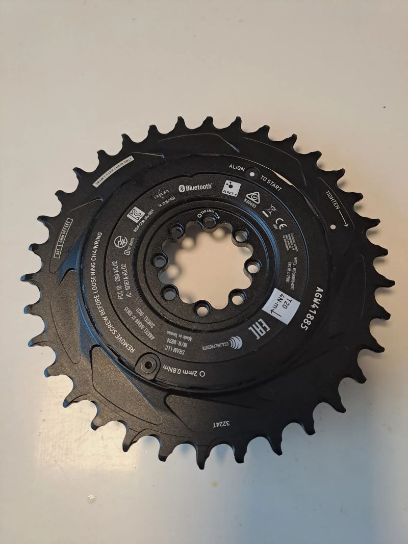 Power meter Quarq s převodníkem 34 z.