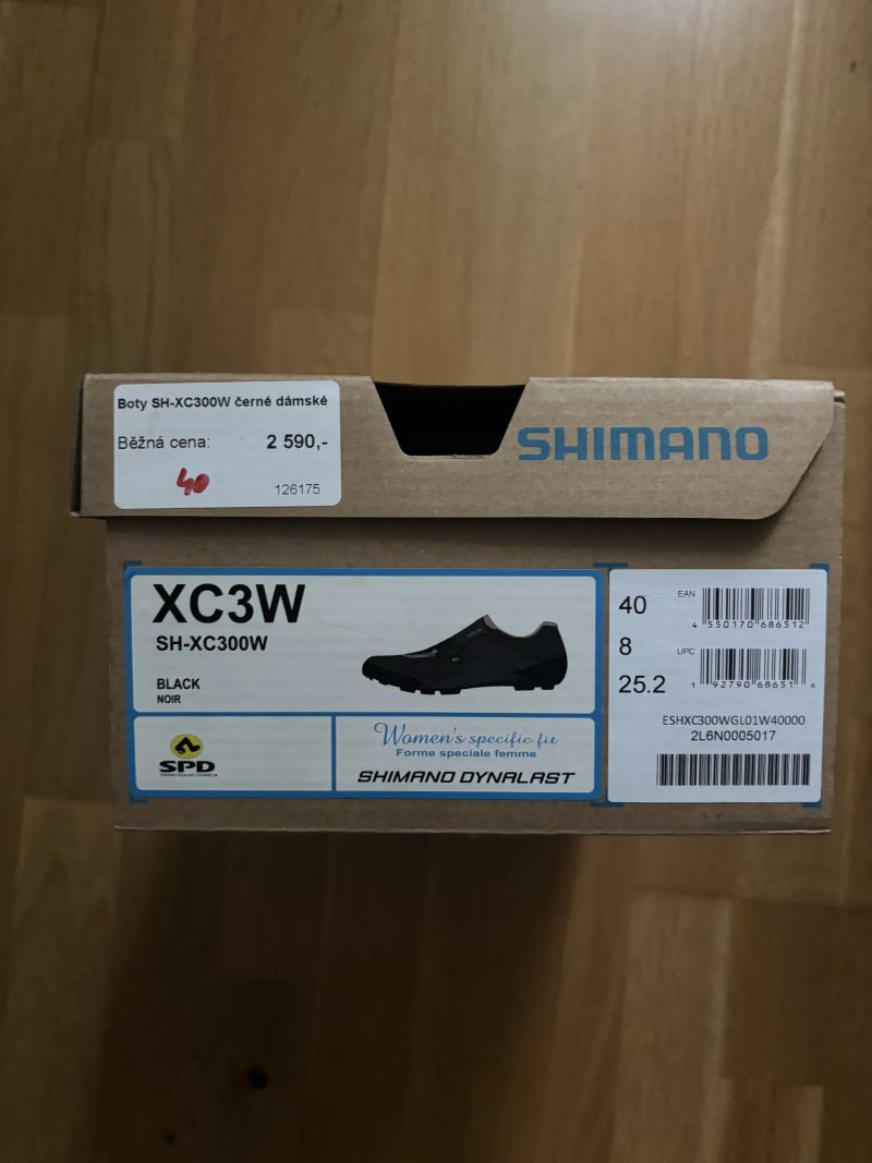 Shimano XC3W dámské tretry nové