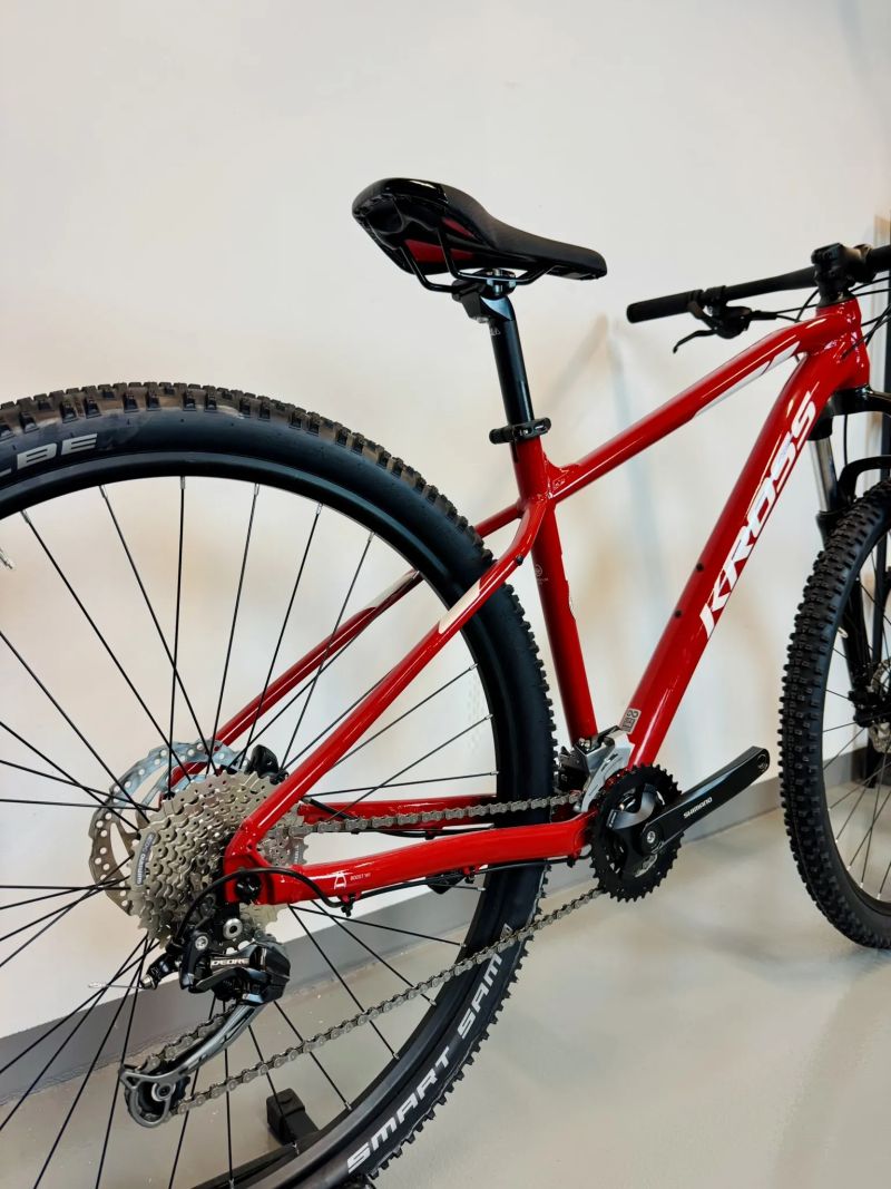 Kross LEVEL 3.0 SR - červená/bílá - M