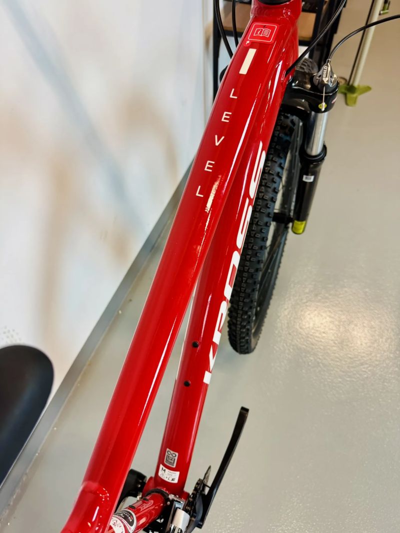 Kross LEVEL 3.0 SR - červená/bílá - M