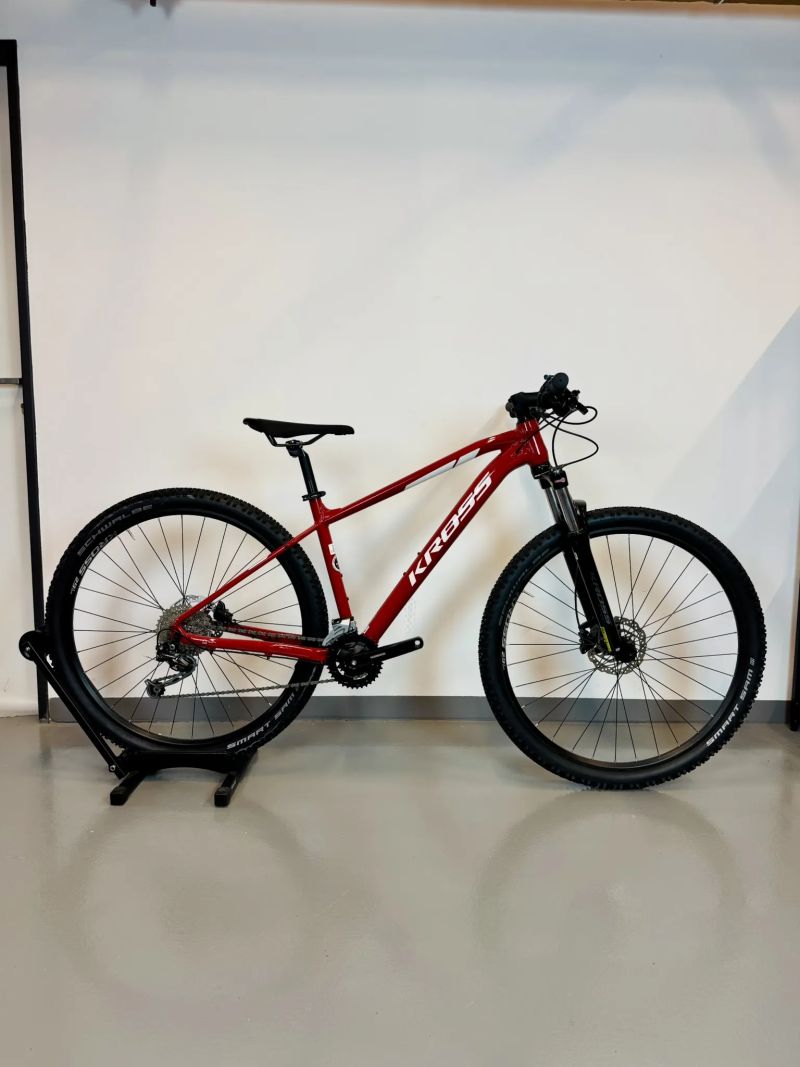 Kross LEVEL 3.0 SR - červená/bílá - M