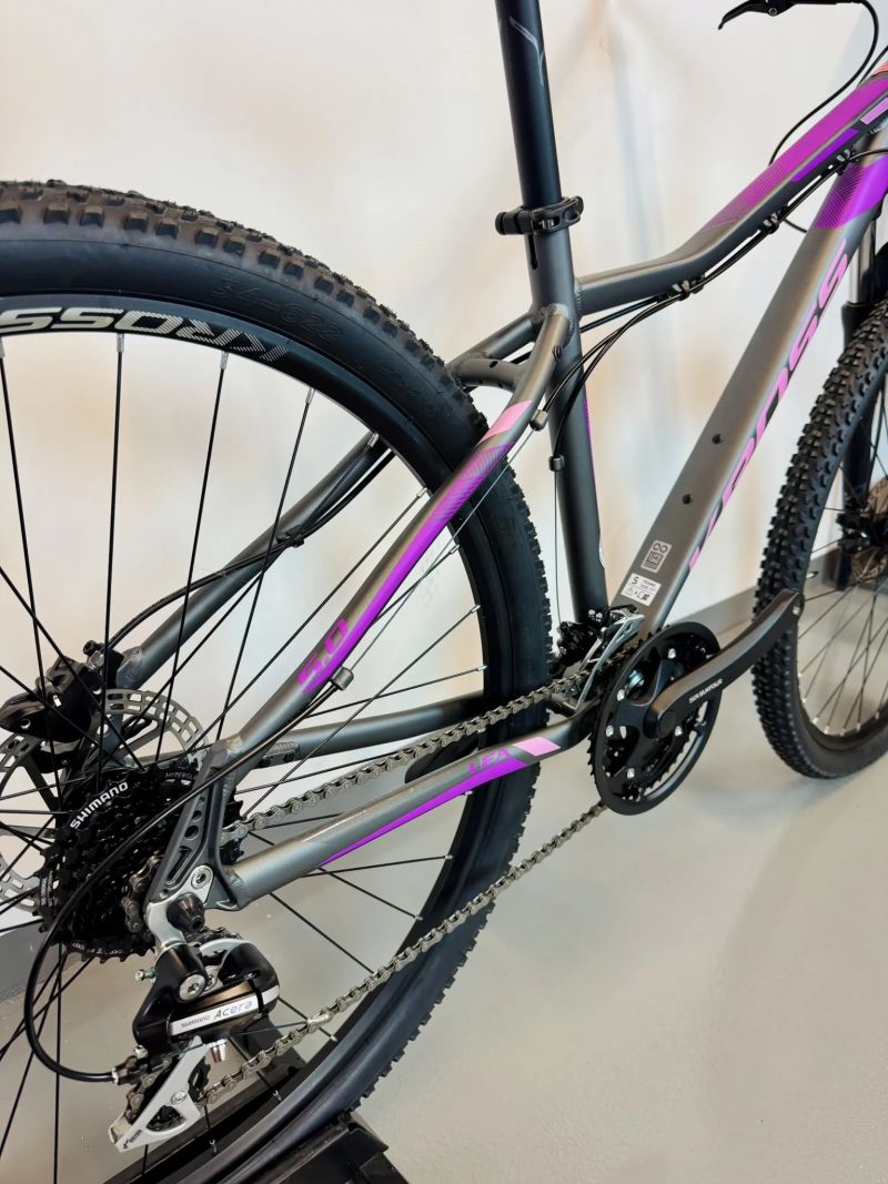 Kross Lea 5.0 29 Růžová/šedá - S