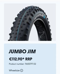 Schwalbe Jumbo Jim Evolution | Addix Speedgrip | Super Ground | TLEasy - E-25 - 26x4.80 fat fatbike