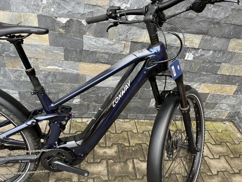 Celoodpružené elektrokolo Conway