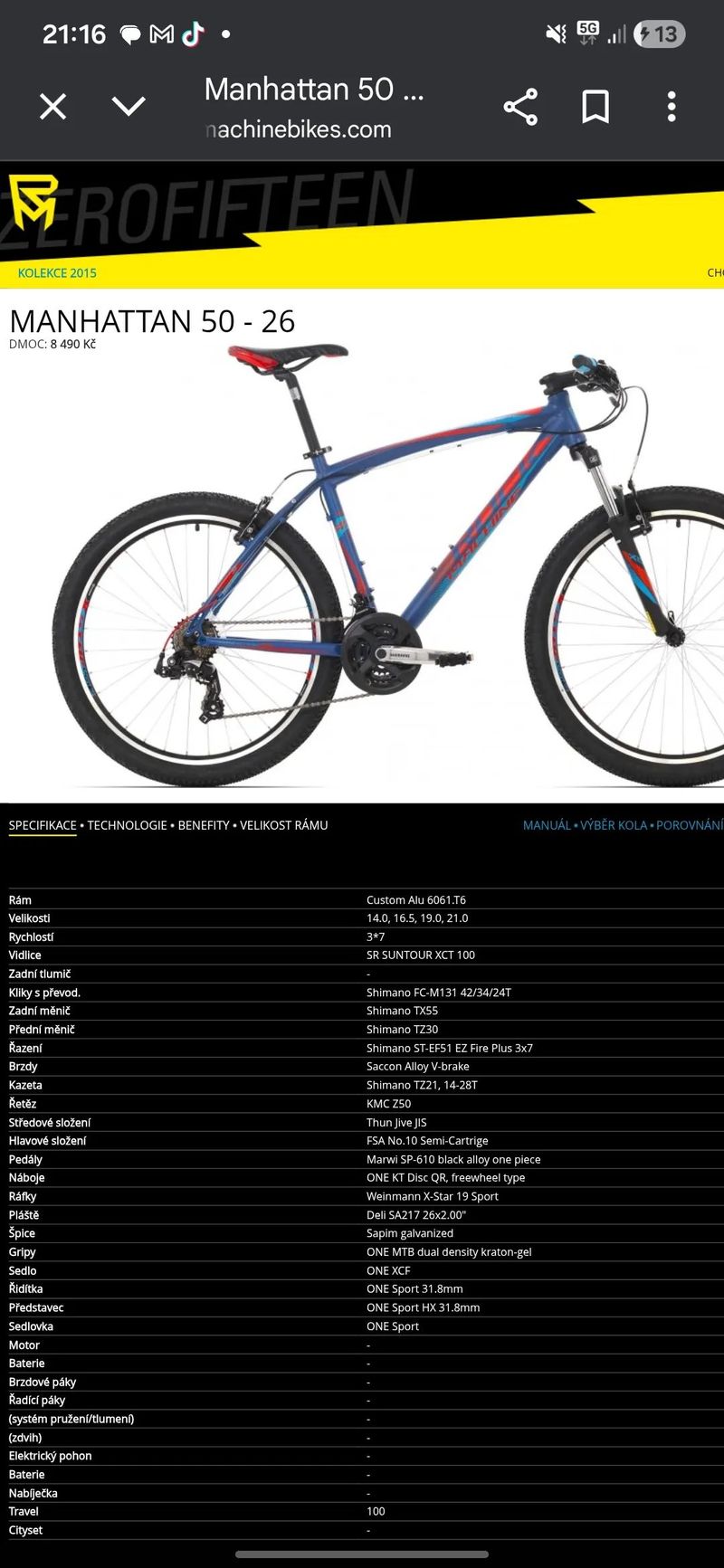 Rock Machine Manhattan 50