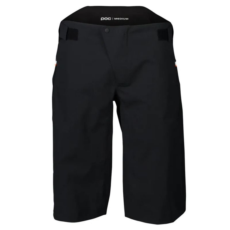 Cyklistické kraťasy POC Bastion Shorts - Uranium Black nové s vysačkami, XXL pás 105 +- 3 cm