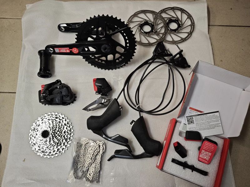 New Sram Rival axs E1 celá sada