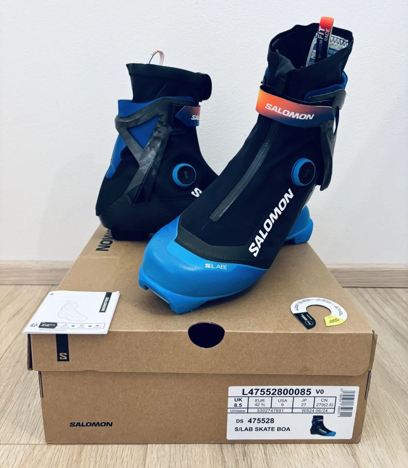 Závodní běžkařské SK boty Salomon S/LAB Skate Boa Prolink