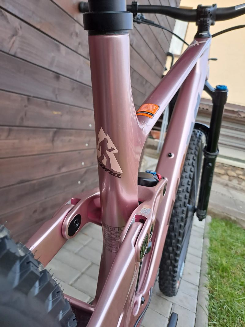 NOVÉ nikdy nejeté TOP enduro kolo Kona Process X CR v barvě rose / koal 29 er / velikost XL / 170mm