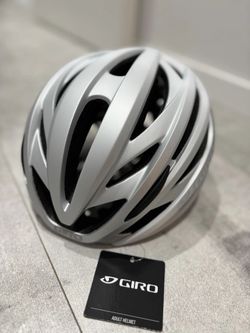 Giro Syntax, matte silver/white