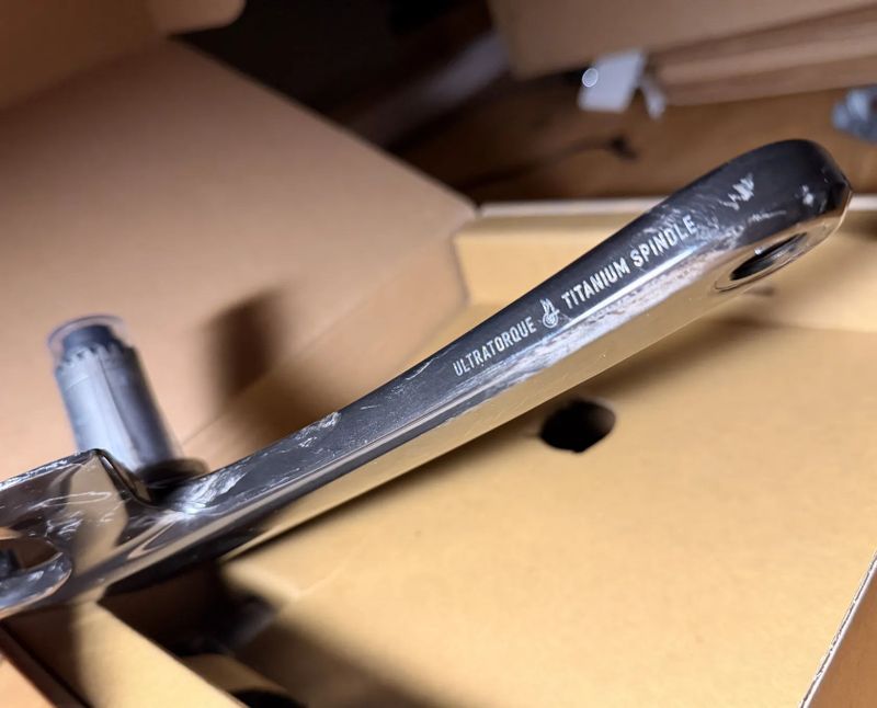 Kliky Campagnolo SUPER RECORD 13s, 175mm, bez převodníků