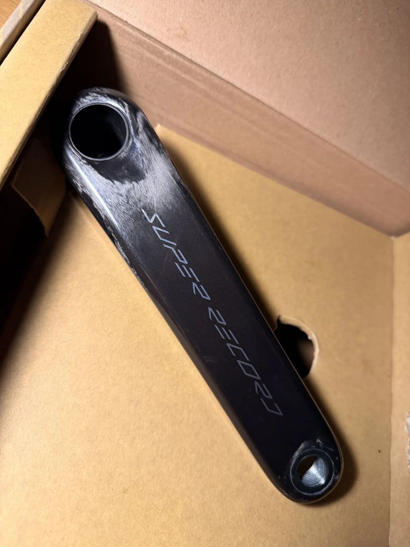 Kliky Campagnolo SUPER RECORD 13s, 175mm, bez převodníků