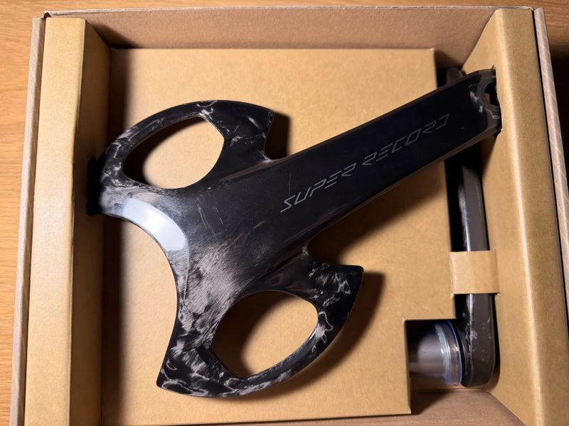 Kliky Campagnolo SUPER RECORD 13s, 175mm, bez převodníků