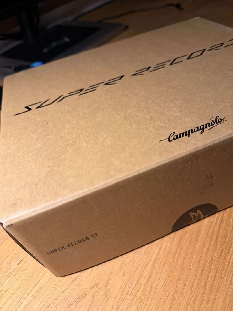 Kliky Campagnolo SUPER RECORD 13s, 175mm, bez převodníků