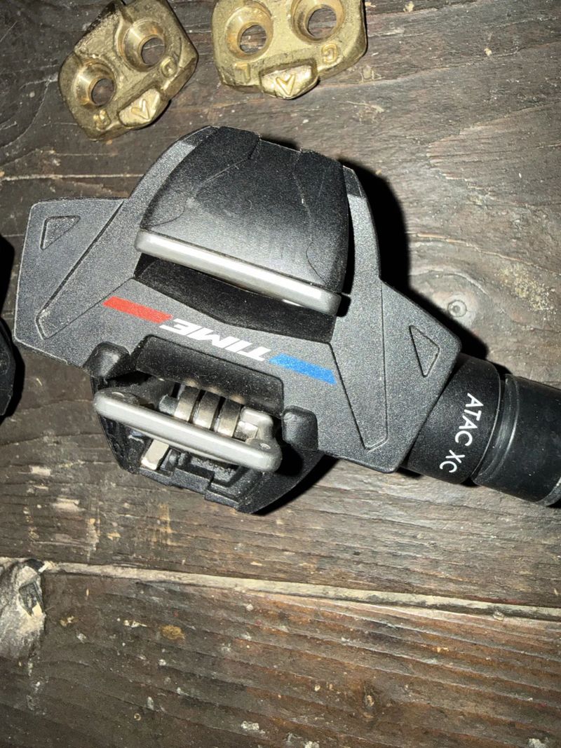 Time pedály ATAC XC 6 včetně kufrů ATAC černé,jako nove
