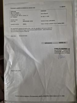 Krosové kolo na rámu Maxbike, osazení Shimano GRX