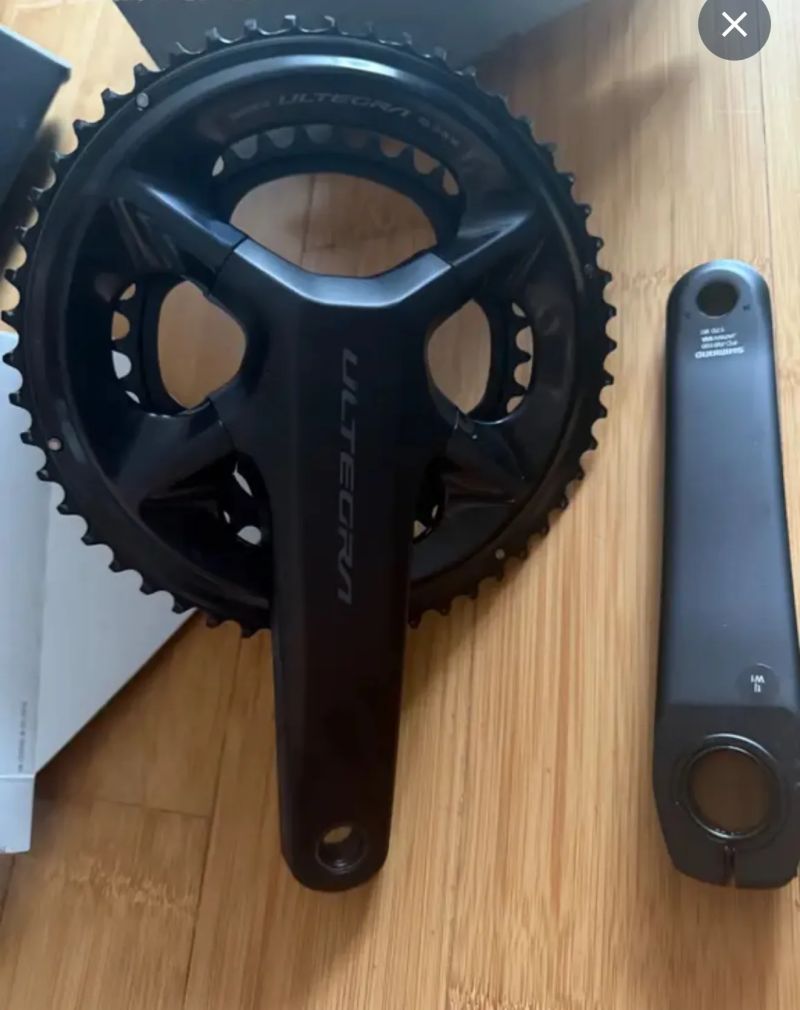 Kliky Shimano Ultegra FC-R8100, délka kliky 170 mm,52-36.Nové 