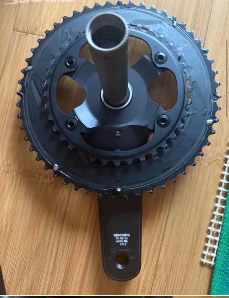 Kliky Shimano Ultegra FC-R8100, délka kliky 170 mm,52-36.Nové 