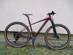 Nové 29" kolo MRX Sport TB25 17", Shimano Deore1x11, vzduch. vidlice Suntour XCR, pevná osa