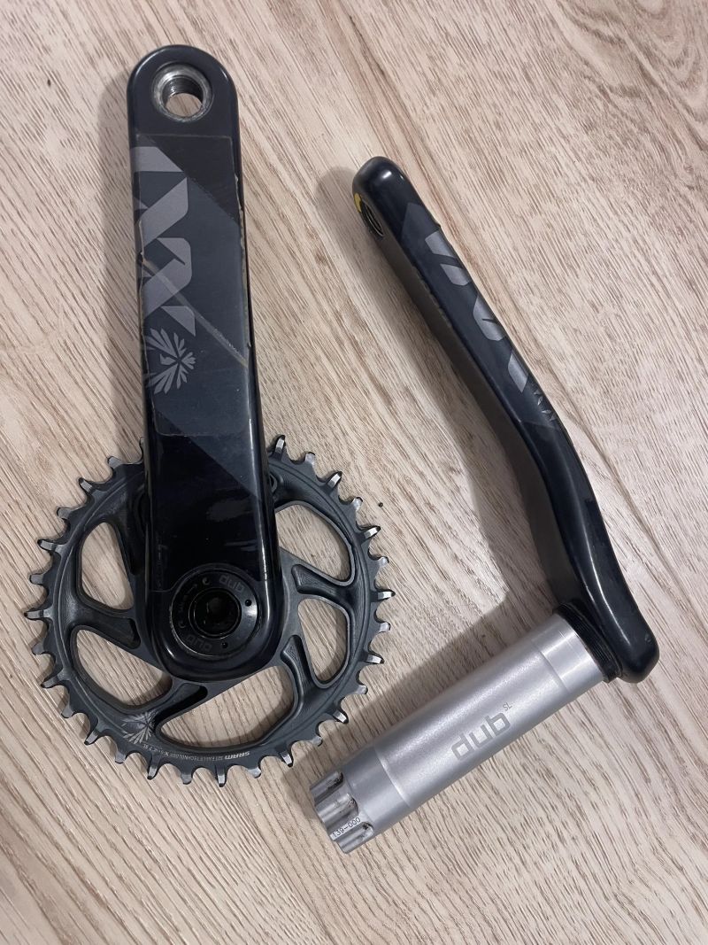 Karbonové kliky sram XX1