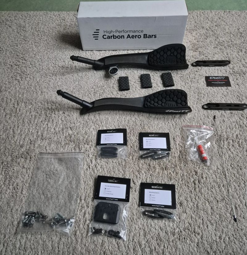 Triatlonové nástavce, hrazda, kokpit, triatlon 