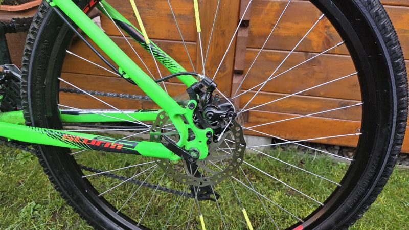 Dětské kolo 26" vel. S 150-168cm Rock Machine Storm minimálně použité.