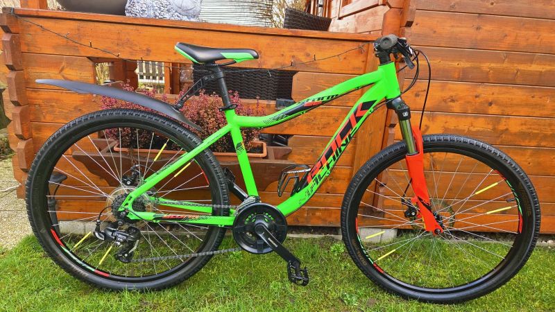 Dětské kolo 26" vel. S 150-168cm Rock Machine Storm minimálně použité.