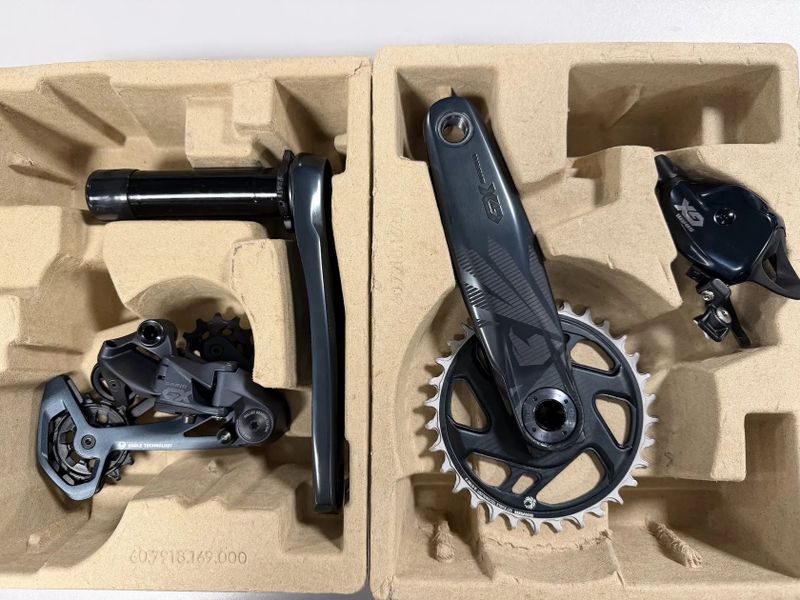 Sada Sram GX Eagle - kliky, přehazovačka, páčka