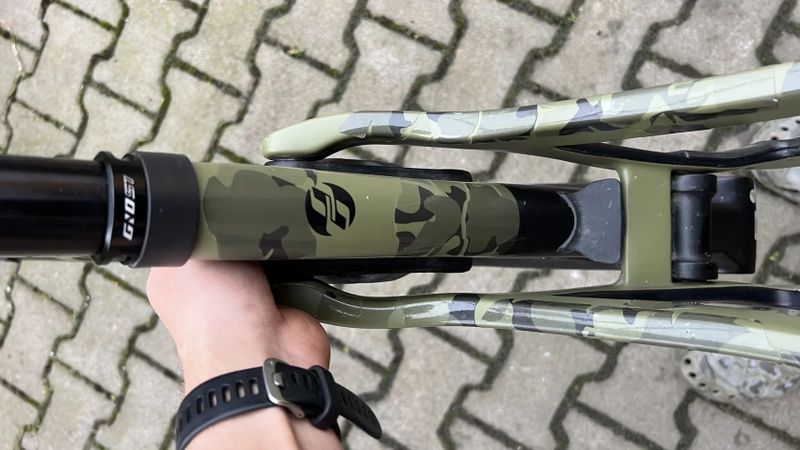 Rám Ghost Riot trail/am cf vel.M