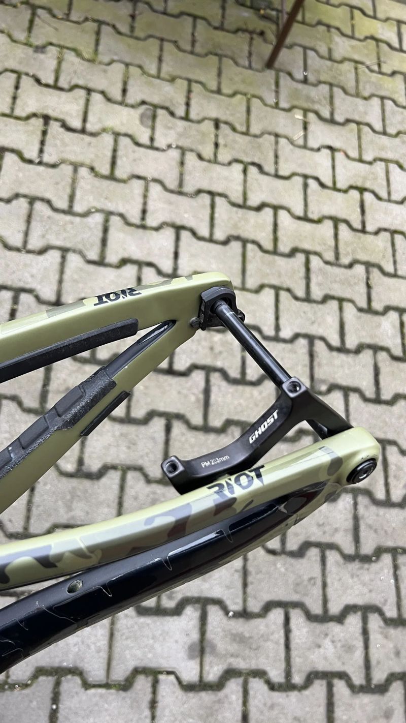 Rám Ghost Riot trail/am cf vel.M