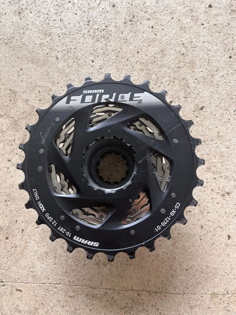 Sram CS XG-1270 D1 Silver 12sp. kazeta 10-28z.