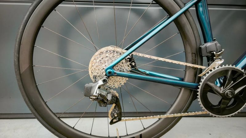 Specialized Tarmac SL8 Expert Rival eTAP AXS 2x12 Roval C38 Power Meter Quarq vel. 52