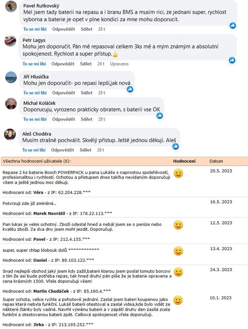 Bosch Powerpack Powertube REPASE baterie NA POČKÁNÍ.