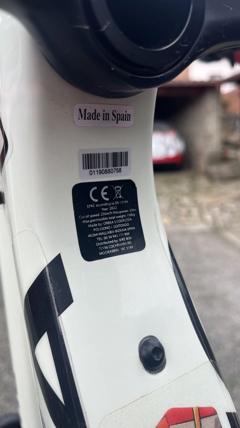 Orbea Rise M10 vel.M 19.2kg