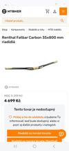 Nové Renthal Fatbar Carbon 35 V2 DH- spec.