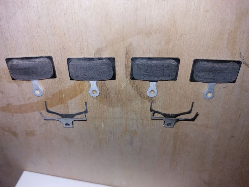 Brzdové destičky Shimano XT BR-M785, G05A RX, polymer