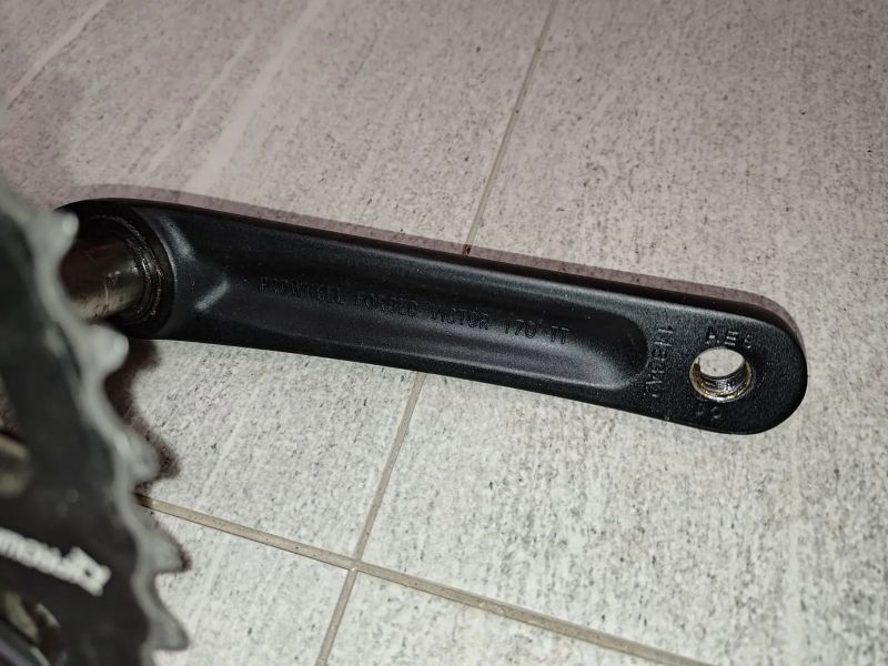 Silniční / gravel kliky ProWheel Victor 50/34 – 170 mm