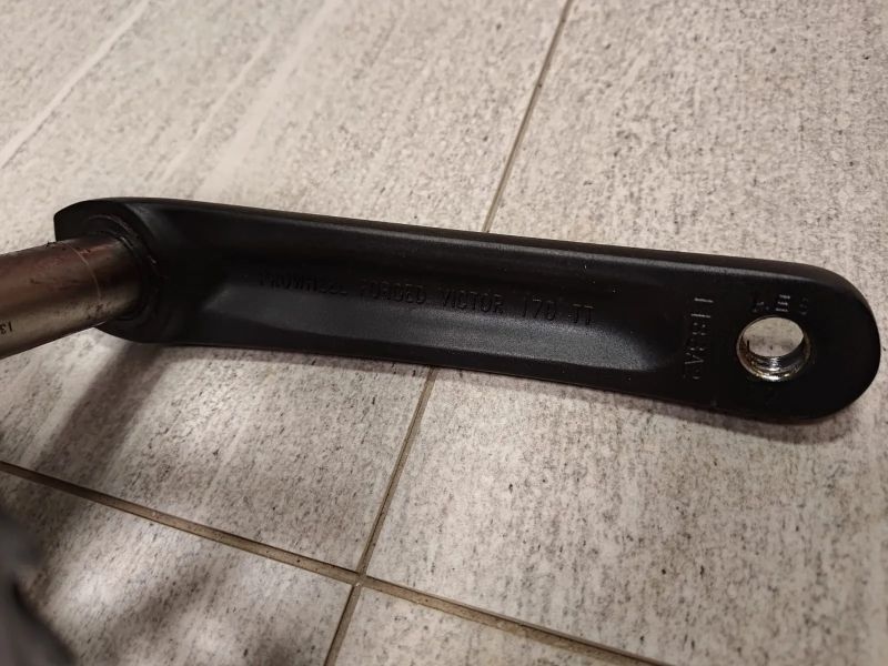 Silniční / gravel kliky ProWheel Victor 50/34 – 170 mm