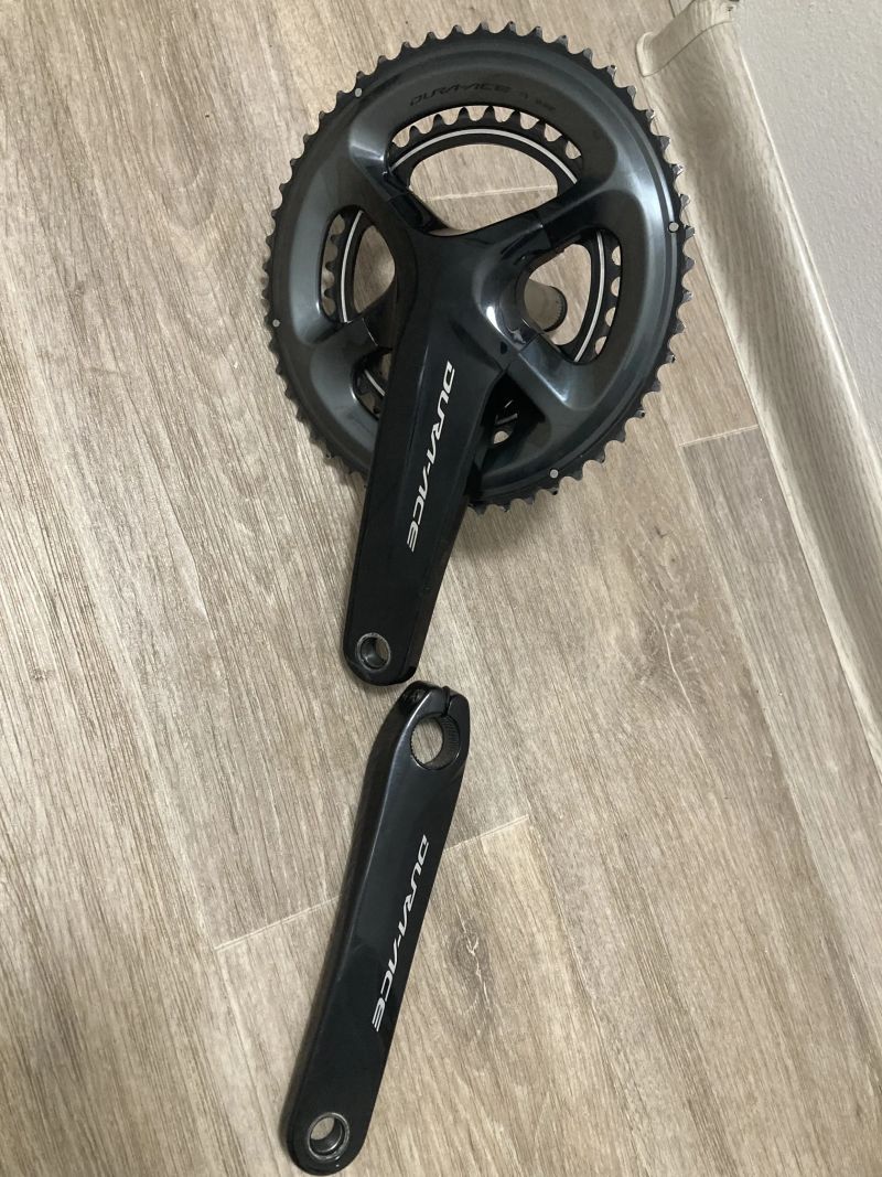 Shimano kliky 11s Dura-Ace FC-R9100 , 172,5 mm , včetně převodníku 50/34