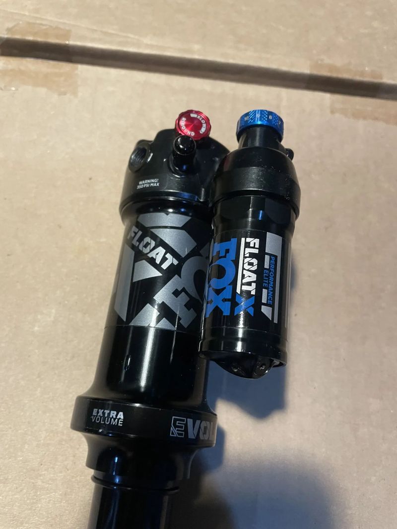 Fox Float X 205x65 trunnion 