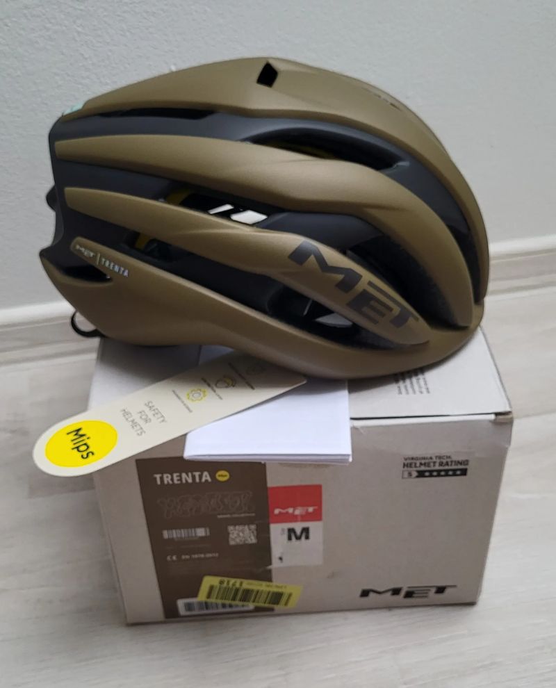 Nová cyklo helma MET Trenta MIPS Wander vel. 56-58