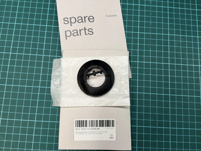 Nový kryt hlavového složení Acros IS52