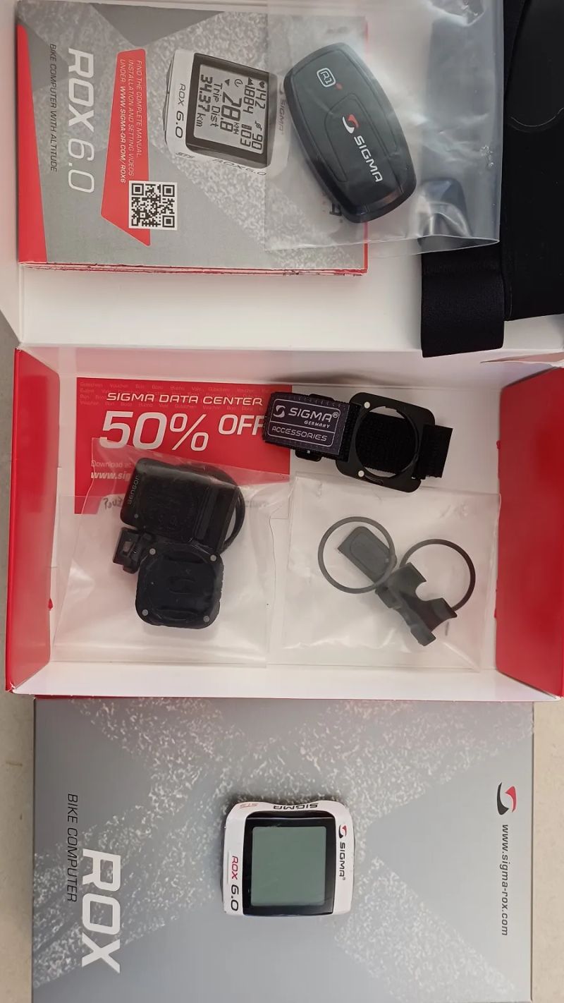 Nabízím bezdrátový cyklocomputer SIGMA ROX 6.0